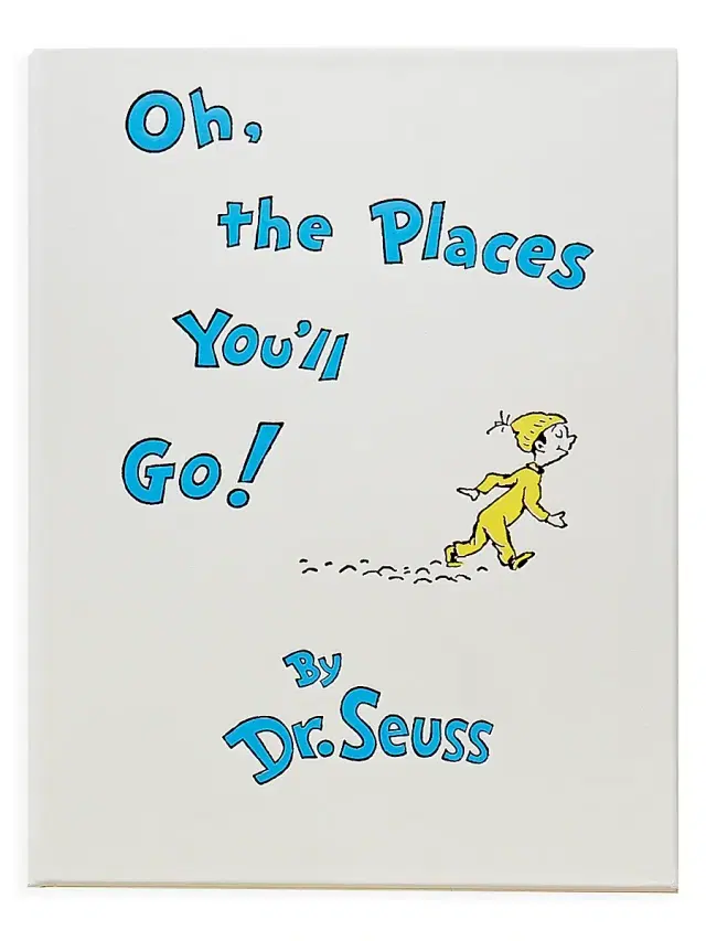 "Oh, The Places You'll Go!'' Leather-Bound Classic Children's Book