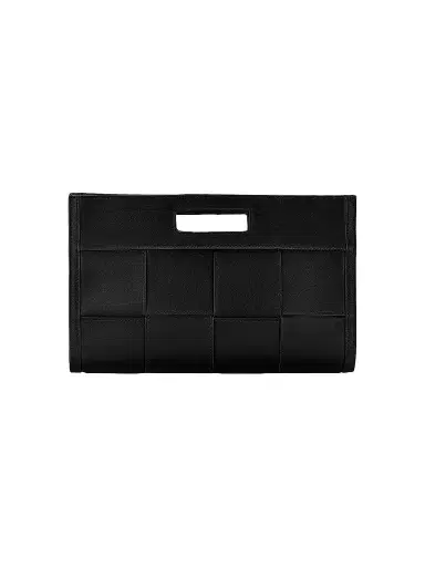GiGi New York Women's Remy Leather Clutch - Ivory | Thumbnail 1