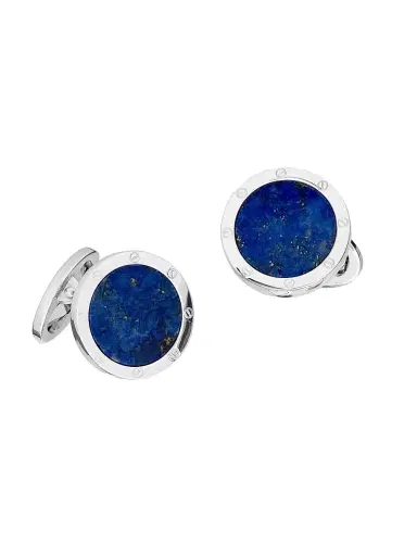 Jan Leslie Men's Sterling Silver & Mother-Of-Pearl Cufflinks | Thumbnail 1 Jan Leslie Men's Sterling Silver & Mother-Of-Pearl Cufflinks | Thumbnail 1