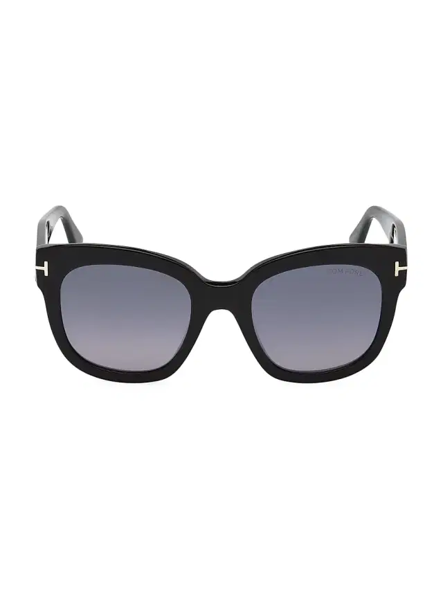 Women's Beatrix 52MM Polarized Lens Square Sunglasses - Black Women's Beatrix 52MM Polarized Lens Square Sunglasses - Black