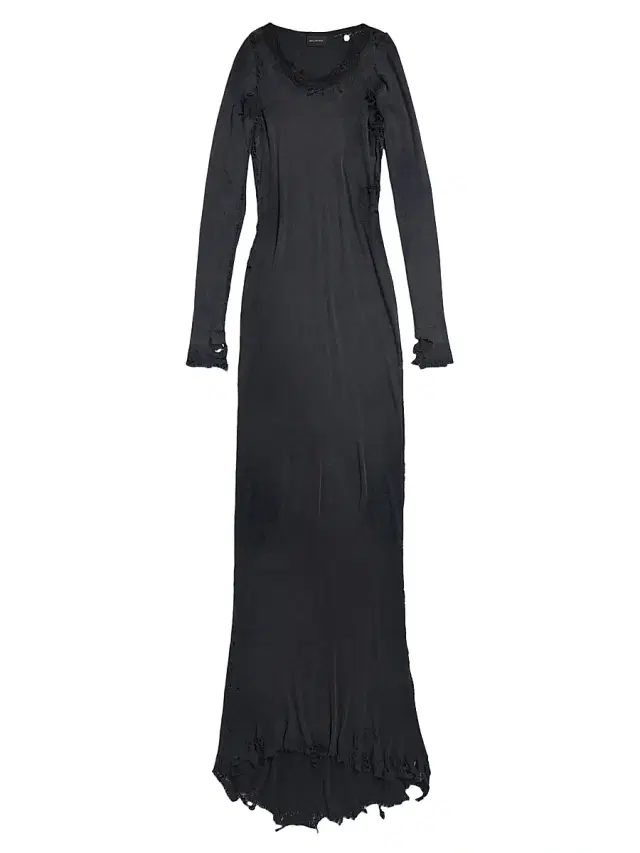 Balenciaga Women's Lingerie Maxi Dress - Black