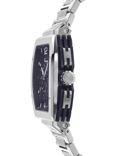 FERRAGAMO Men's F-80 Tonneau Stainless Steel Chronograph Watch - Stainless Steel | Thumbnail 3