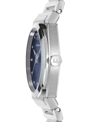 FERRAGAMO Men's Vega Capsule Diamond & Stainless Steel Bracelet Watch/40MM - Stainless Steel | Thumbnail 3 FERRAGAMO Men's Vega Capsule Diamond & Stainless Steel Bracelet Watch/40MM - Stainless Steel | Thumbnail 3