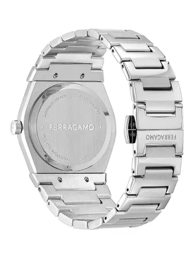 FERRAGAMO Men's Vega Capsule Diamond & Stainless Steel Bracelet Watch/40MM - Stainless Steel | Thumbnail 4 FERRAGAMO Men's Vega Capsule Diamond & Stainless Steel Bracelet Watch/40MM - Stainless Steel | Thumbnail 4
