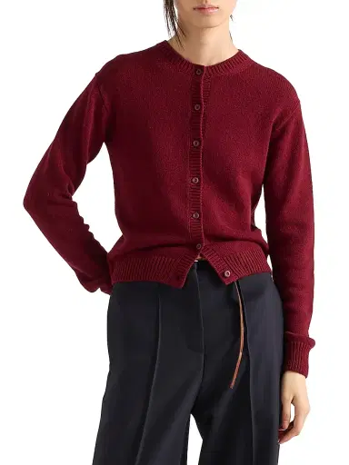 Prada Women's Cashmere Cardigan | Thumbnail 2