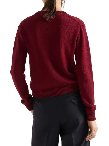 Prada Women's Cashmere Cardigan | Thumbnail 3