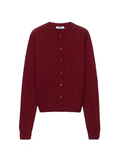 Prada Women's Cashmere Cardigan | Thumbnail 1