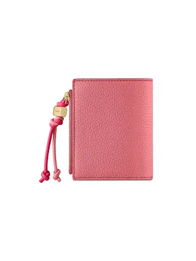 MAISON de SABRÉ Women's Leather Bifold Wallet - Candy Fuchsia | Thumbnail 3