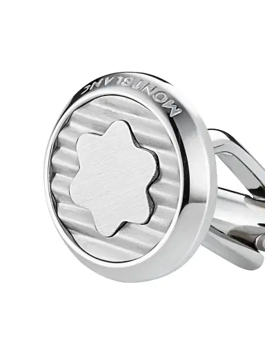 Montblanc Urban Spirit Stainless Steel Cuff Links - Silver | Thumbnail 2 Montblanc Urban Spirit Stainless Steel Cuff Links - Silver | Thumbnail 2