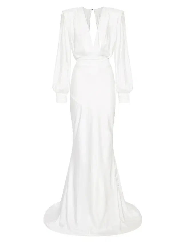 Women's Signature Betsy Bias-Cut Gown - Ivory - Size 2
