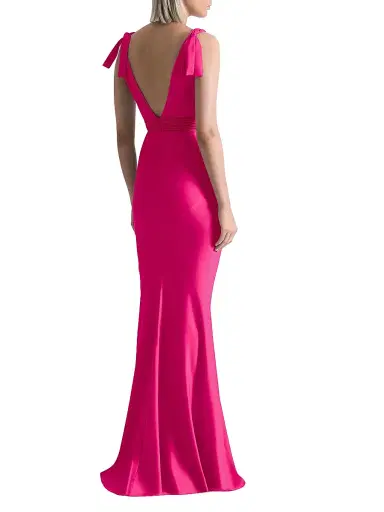 Zhivago Women's Signature Beloved Sleeveless Satin Gown | Thumbnail 5 Zhivago Women's Signature Beloved Sleeveless Satin Gown | Thumbnail 5