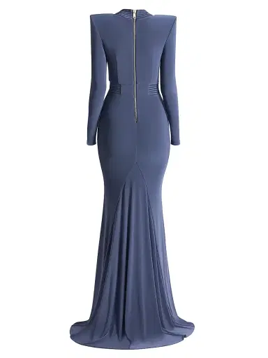 Zhivago Women's Battle Lines The Heiress V-Neck Gown | Thumbnail 3