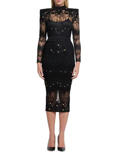 Zhivago Women's L'Artiste Embellished Midi-Dress | Thumbnail 2