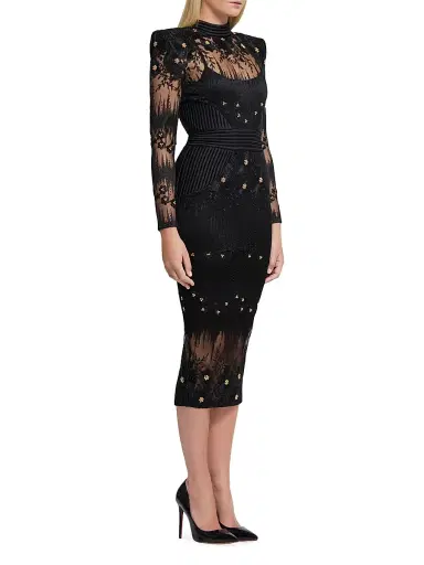 Zhivago Women's L'Artiste Embellished Midi-Dress | Thumbnail 3