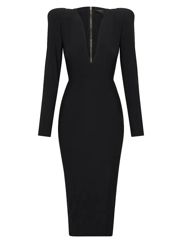 Zhivago Women's Legacy Structured Midi-Dress - Black