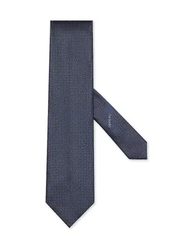 Zegna Men's Cento Fili Silk Tie | Thumbnail 1