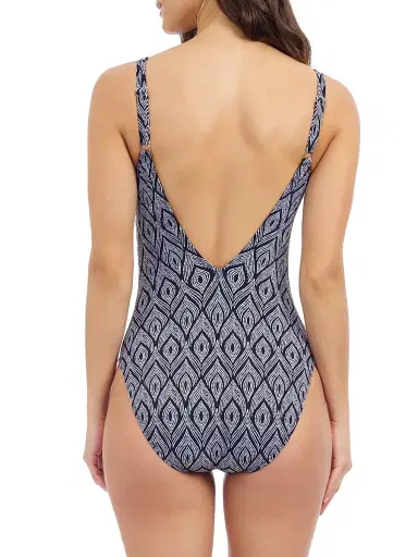 Gottex Swimwear Women's Plume Plunging V-Back Swimsuit | Thumbnail 3 Gottex Swimwear Women's Plume Plunging V-Back Swimsuit | Thumbnail 3