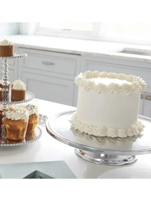 Signature Cake Stand - Silver