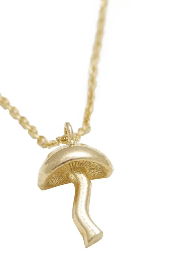 Women's Shroom 14K Yellow Gold Pendant Necklace - Yellow Gold