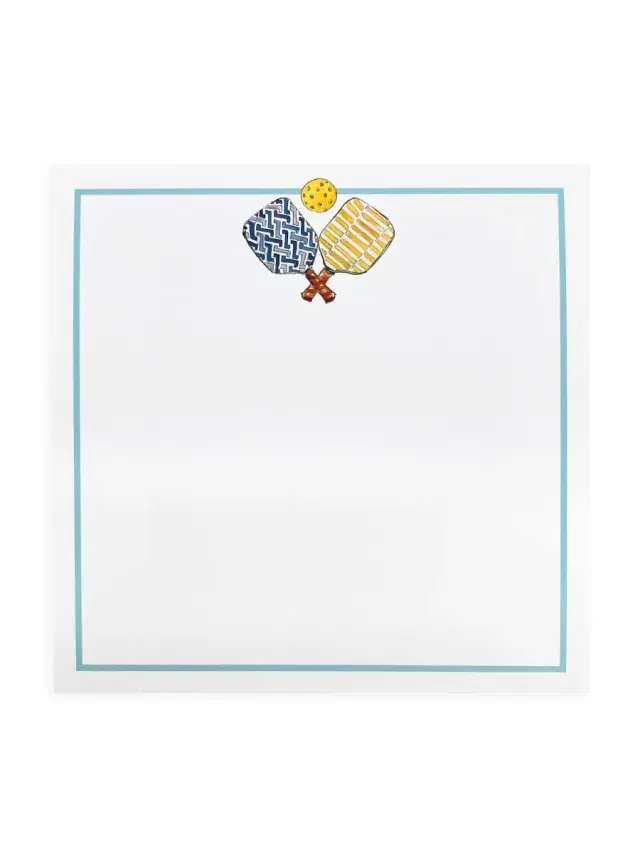 Sporting Life Pickleball Beaded Note Pad Set