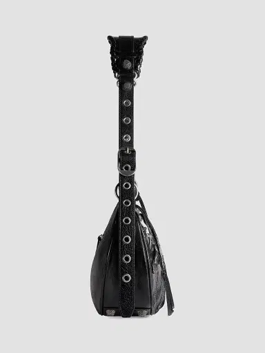 Balenciaga Women's Le Cagole Small Shoulder Bag - Black | Thumbnail 2