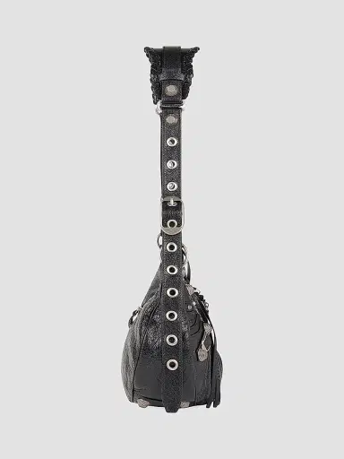 Balenciaga Women's Le Cagole Small Shoulder Bag - Black | Thumbnail 5