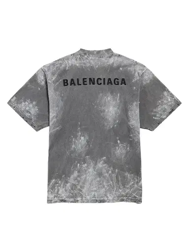 Balenciaga Men's Back T-Shirt Medium Fit | Thumbnail 2