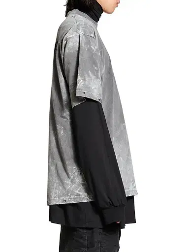 Balenciaga Men's Back T-Shirt Medium Fit | Thumbnail 4