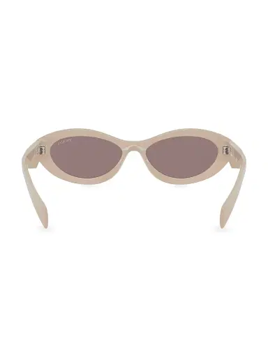 Prada Women's 53MM Geometric Sunglasses - Purple | Thumbnail 3 Prada Women's 53MM Geometric Sunglasses - Purple | Thumbnail 3
