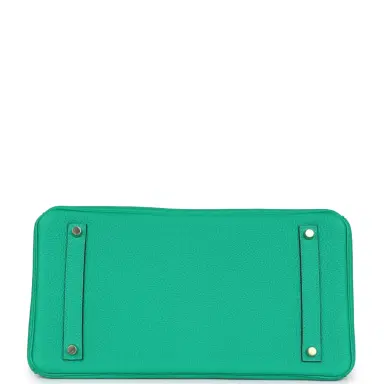HERMÈS Hermes Special Order (HSS) Birkin 35 Menthe Verso Togo Gold Hardware | Thumbnail 6 HERMÈS Hermes Special Order (HSS) Birkin 35 Menthe Verso Togo Gold Hardware | Thumbnail 6