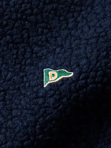 Drake's Logo-Embroidered Wool-Blend Fleece Jacket - Men | Thumbnail 5 Drake's Logo-Embroidered Wool-Blend Fleece Jacket - Men | Thumbnail 5