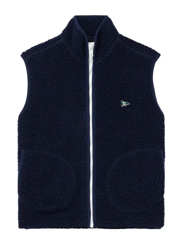 Logo-Embroidered Wool-Blend Fleece Gilet - Men