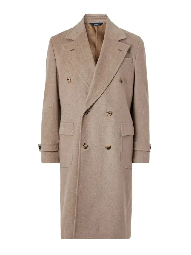 Thom Sweeney Double-Breasted Cashmere Coat - Men