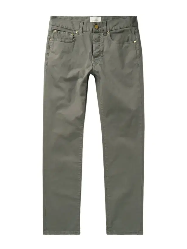 Straight-Leg Stretch-Cotton Twill Trousers - Men