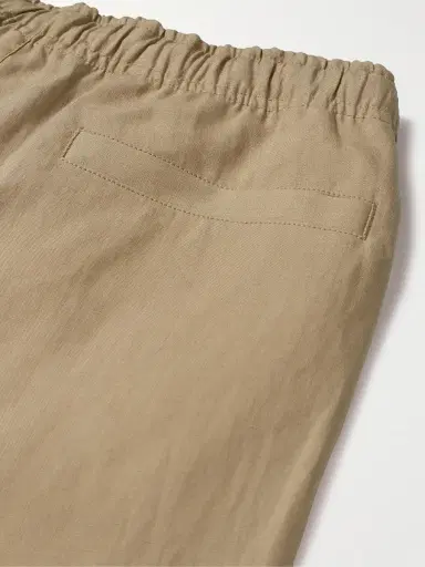 Orlebar Brown Alex Tapered Linen Drawstring Trousers - Men | Thumbnail 4