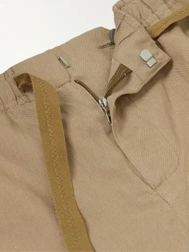 Orlebar Brown Alex Tapered Linen Drawstring Trousers - Men | Thumbnail 5