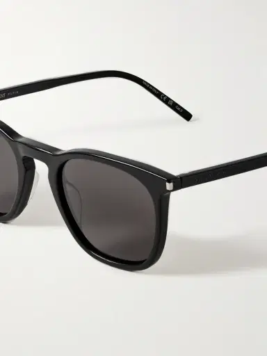 Saint Laurent D-Frame Recycled-Acetate Sunglasses - Men | Thumbnail 3 Saint Laurent D-Frame Recycled-Acetate Sunglasses - Men | Thumbnail 3
