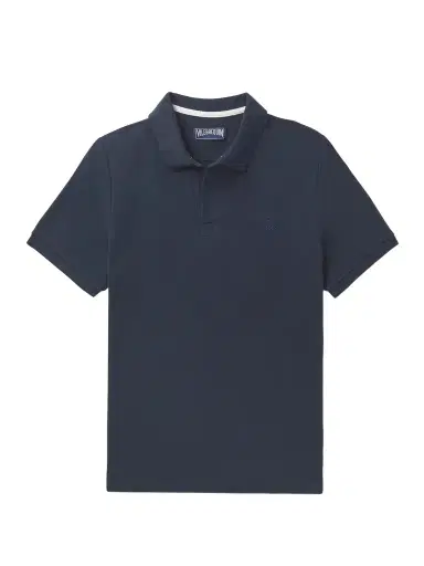 Vilebrequin Slim-Fit Logo-Embroidered Cotton-Piqué Polo Shirt - Men | Thumbnail 1