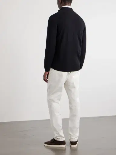 Brunello Cucinelli Cashmere Zip-Up Sweater - Men | Thumbnail 3