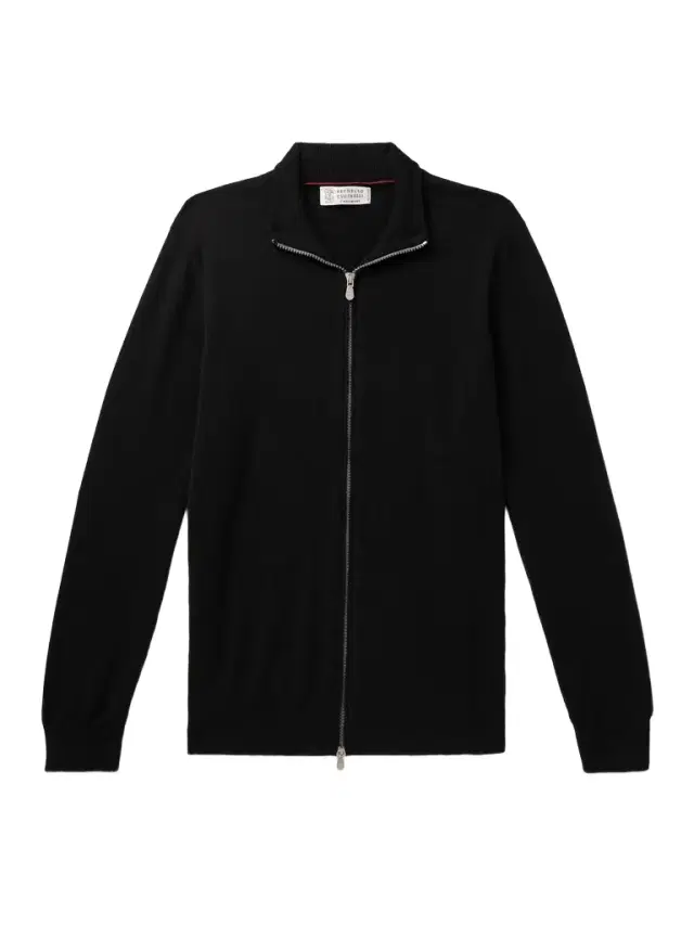 Brunello Cucinelli Cashmere Zip-Up Sweater - Men
