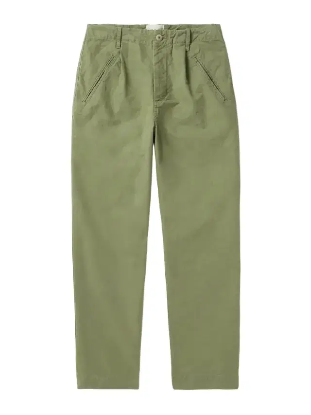 Assembly Straight-Leg Pleated Cotton-Twill Trousers - Men