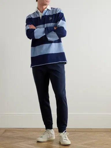 Polo Ralph Lauren Slim-Fit Tapered Jersey Sweatpants - Men | Thumbnail 2 Polo Ralph Lauren Slim-Fit Tapered Jersey Sweatpants - Men | Thumbnail 2