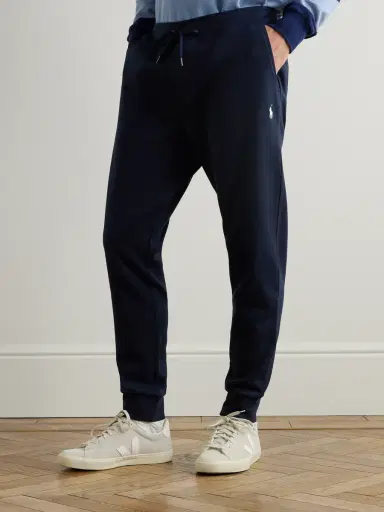 Polo Ralph Lauren Slim-Fit Tapered Jersey Sweatpants - Men | Thumbnail 3 Polo Ralph Lauren Slim-Fit Tapered Jersey Sweatpants - Men | Thumbnail 3