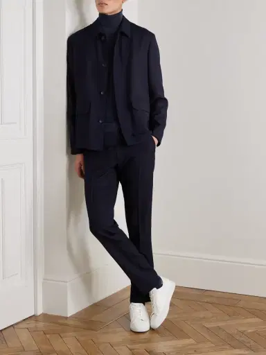 John Smedley Cherwell Merino Wool Rollneck Sweater - Men | Thumbnail 2
