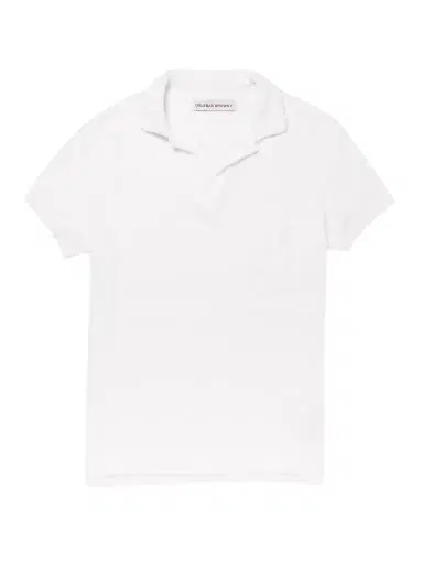 Orlebar Brown Slim-Fit Camp-Collar Cotton-Terry Polo Shirt - Men | Thumbnail 1 Orlebar Brown Slim-Fit Camp-Collar Cotton-Terry Polo Shirt - Men | Thumbnail 1