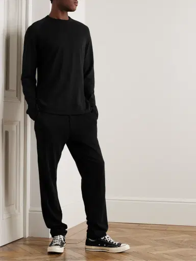 James Perse Loopback Supima Cotton-Jersey Sweatshirt - Men | Thumbnail 2