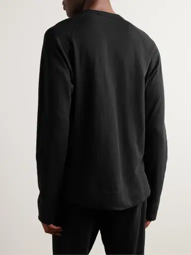James Perse Loopback Supima Cotton-Jersey Sweatshirt - Men | Thumbnail 3