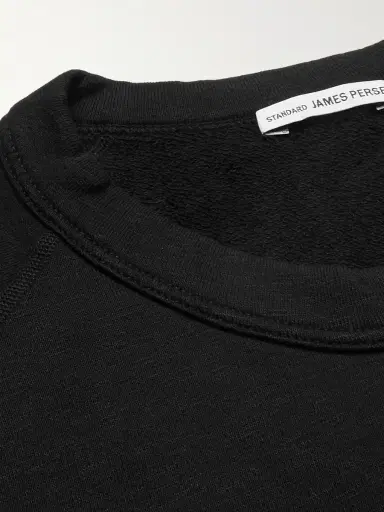 James Perse Loopback Supima Cotton-Jersey Sweatshirt - Men | Thumbnail 4