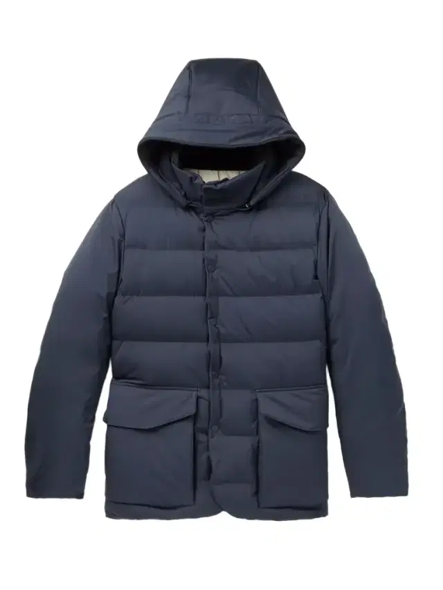 Loro Piana Clearwater Quilted Storm System Shell Hooded Down Jacket - Men