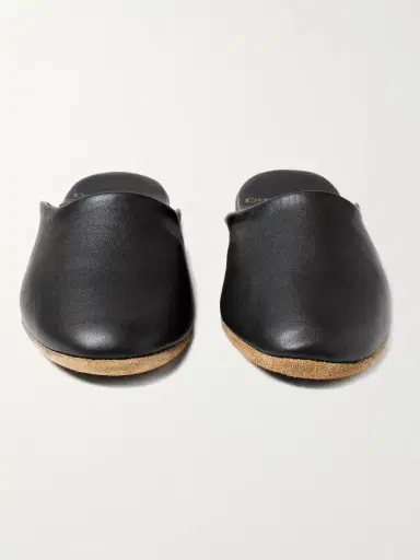 Derek Rose Morgan Leather Slippers - Men | Thumbnail 2